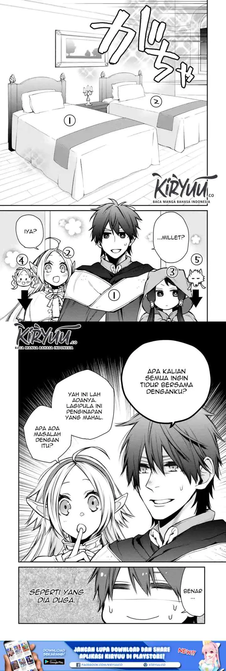 Saikyou no Madoshi. Hisa ni Ya wo Ukete Shimatta no de Inaka no Eihei ni Naru chapter 8.3 halaman 19