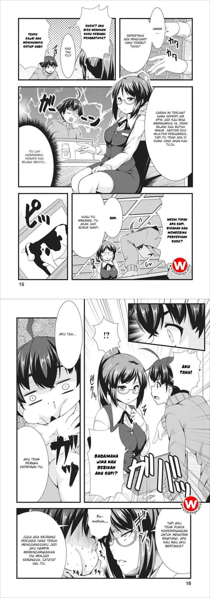 Succubus ni Tensei shita node Milk wo Shiborimasu chapter 1 halaman 8