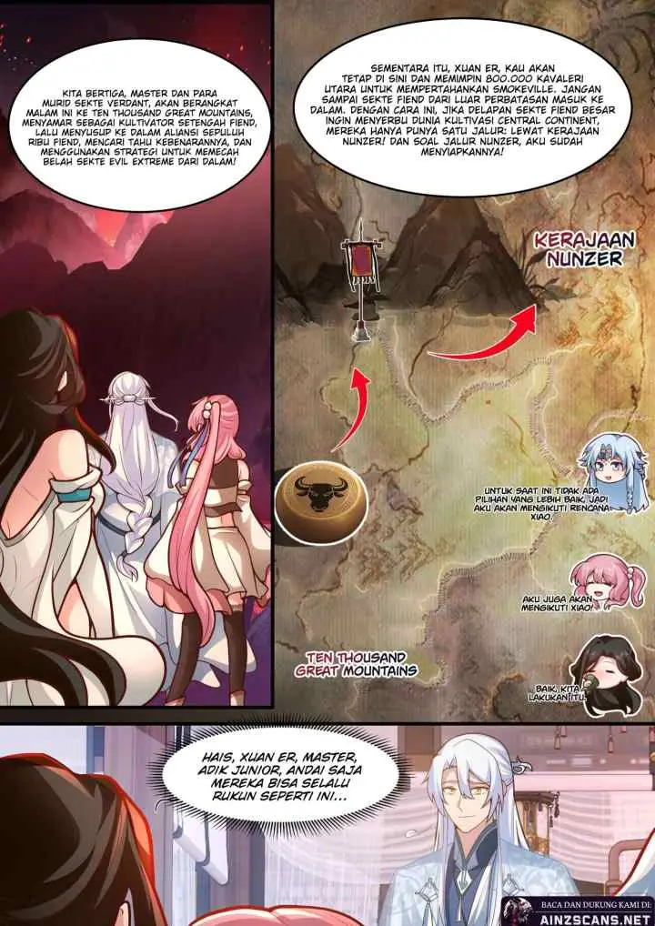 The Villain's Senior Brother And His Junior Sisters Are All Yanderes chapter 142 halaman 13