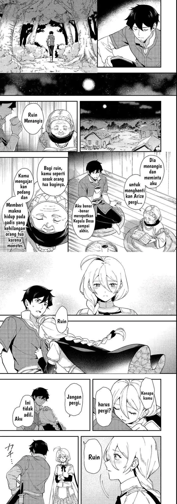 Hirotta Dorei-tachi ga Tabi datte Haya Juunen, Naze ka Ore ga Densetsu ni Natteita chapter 1 halaman 14