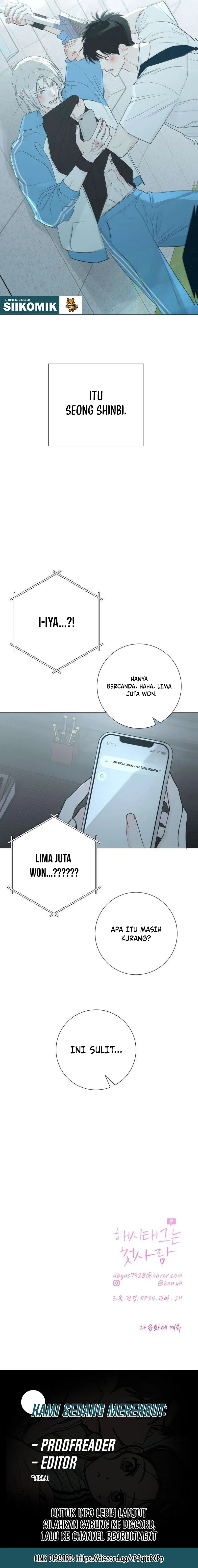 The Hashtag Is First Love chapter 33 halaman 21