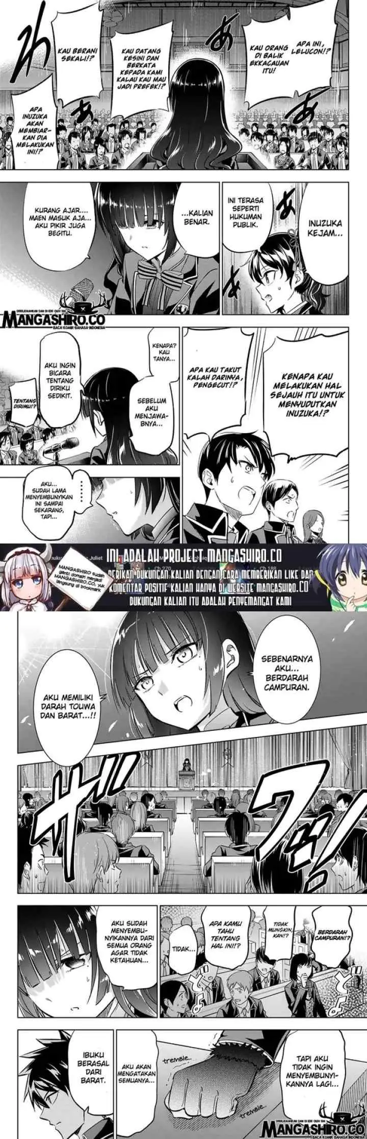 Kishuku Gakkou no Juliet chapter 91 halaman 8