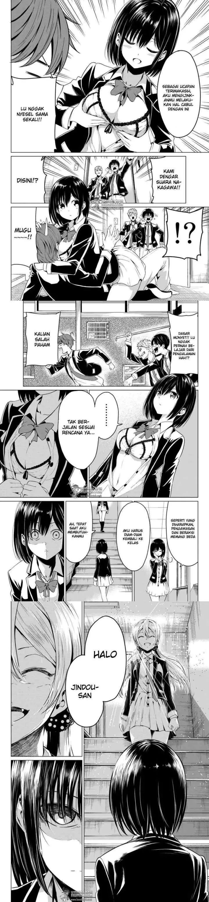 Sekai ka Kanojo ka Erabenai chapter 4 halaman 8