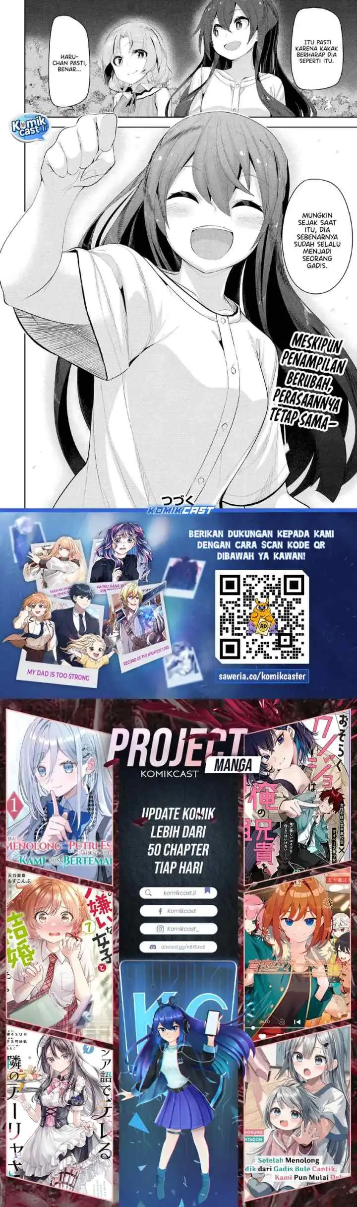 A Neat and Pretty Girl at My New School Is a Childhood Friend Who I Used To Play With Thinking She Was a Boy chapter 33 halaman 17