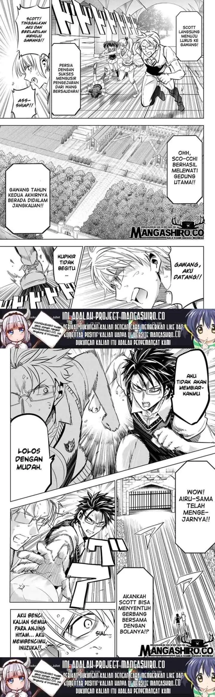 Kishuku Gakkou no Juliet chapter 96 halaman 7