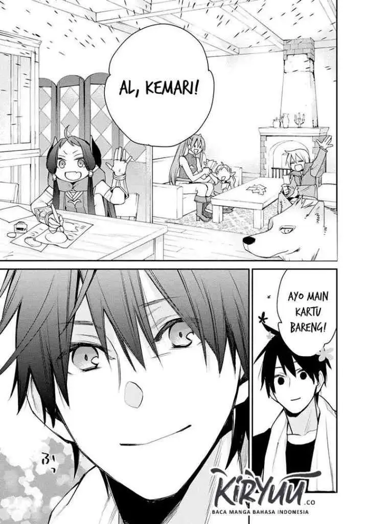 Saikyou no Madoshi. Hisa ni Ya wo Ukete Shimatta no de Inaka no Eihei ni Naru chapter 15.2 halaman 12