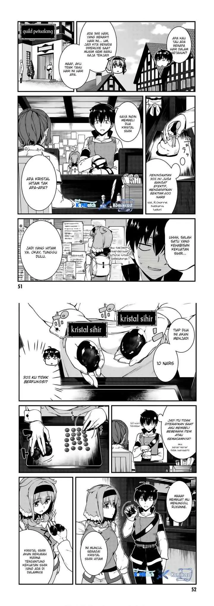 Isekai Meikyuu de Harem wo chapter 14 halaman 14