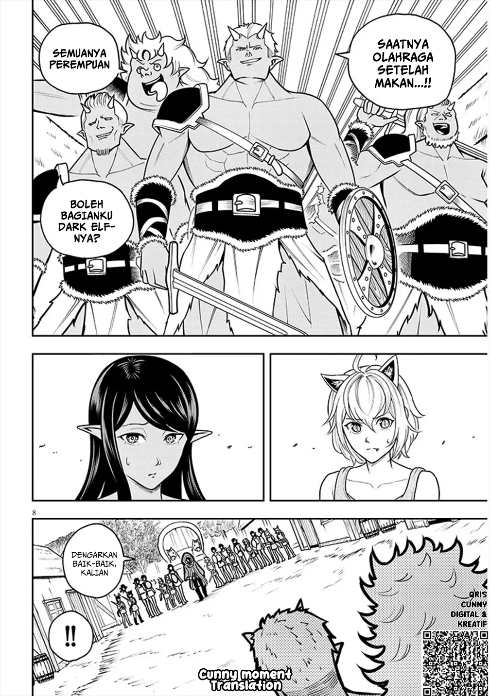Eiyuu Onna Kishi ni Yuunou to Bareta Ore no Bijin Harem Kishidan: Gaikaku Hikume no Kijutsu Kishidan chapter 4 halaman 10