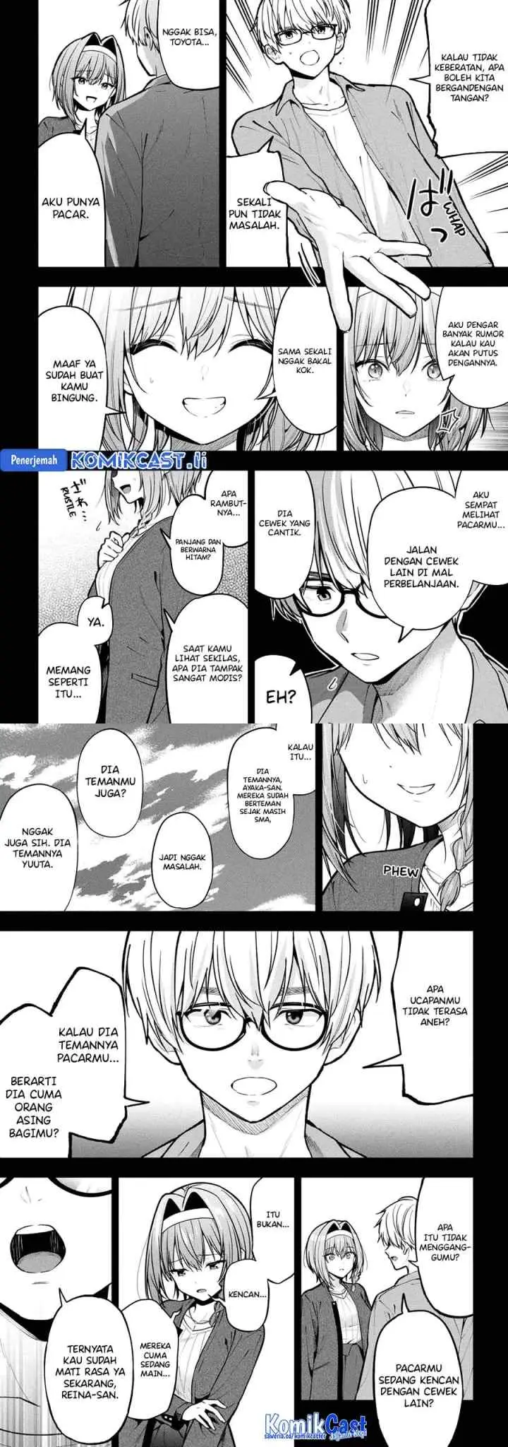 Kanojo ni Uwaki Sareteita Ore ga Koakuma na Kouhai ni Natsukarete Imasu chapter 31 halaman 5