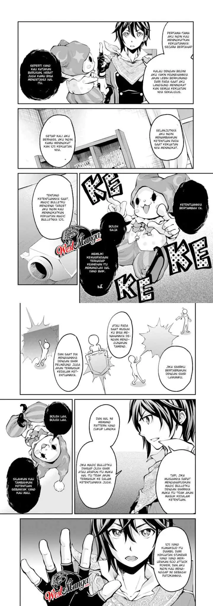 Saisoku Musou No B-Kyuu Mahou Tsukai: Ippatsu Utareru Mae Ni Senpatsu Uchikaesu! chapter 5.2 halaman 6