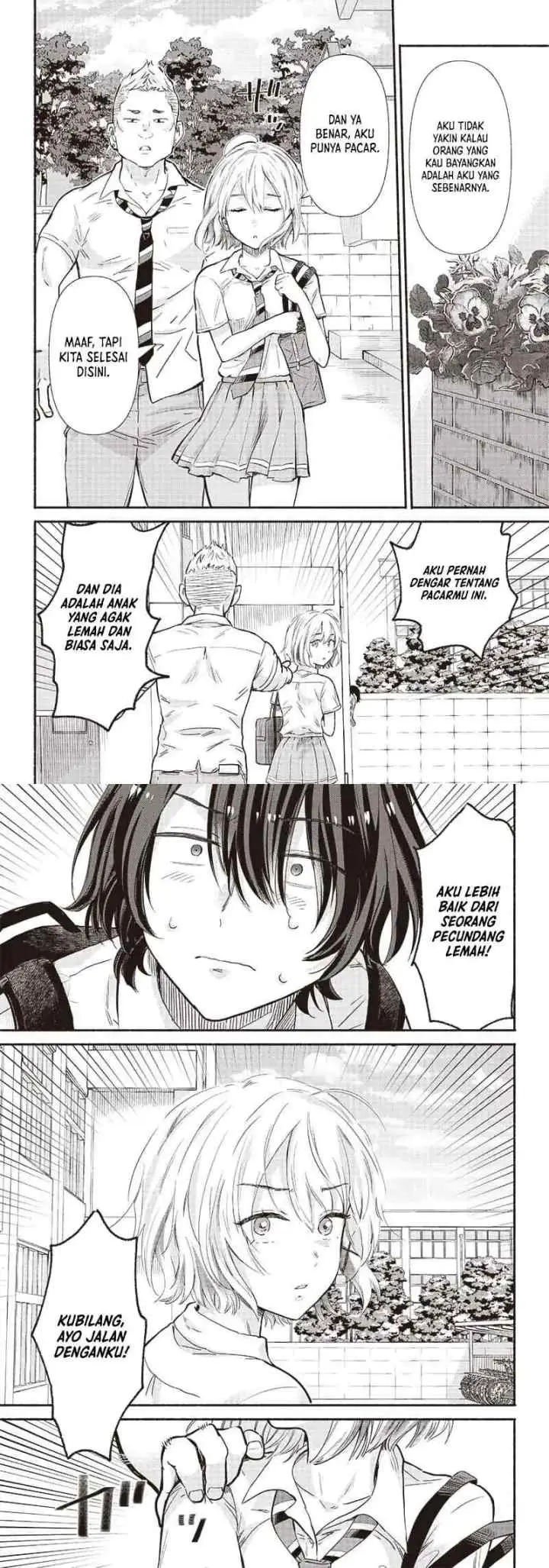 Nee, Mou Isso Tsukiacchau? Osananajimi no Bishoujo ni Tanomarete, Camo Kareshi Hajimemashita chapter 12 halaman 7