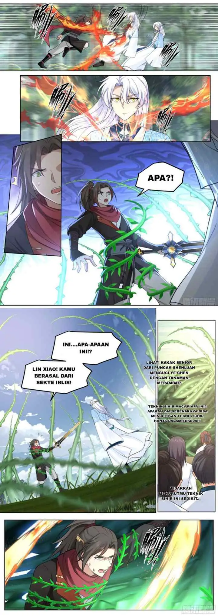 The Villain's Senior Brother And His Junior Sisters Are All Yanderes chapter 49 halaman 9