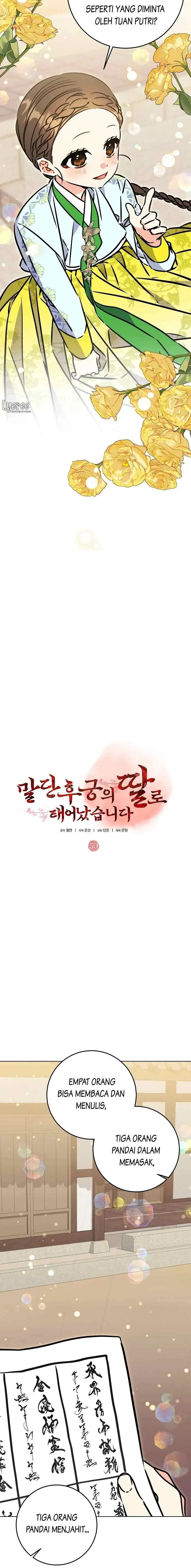 Born as the Daughter of the Lowly Concubine chapter 59 halaman 4