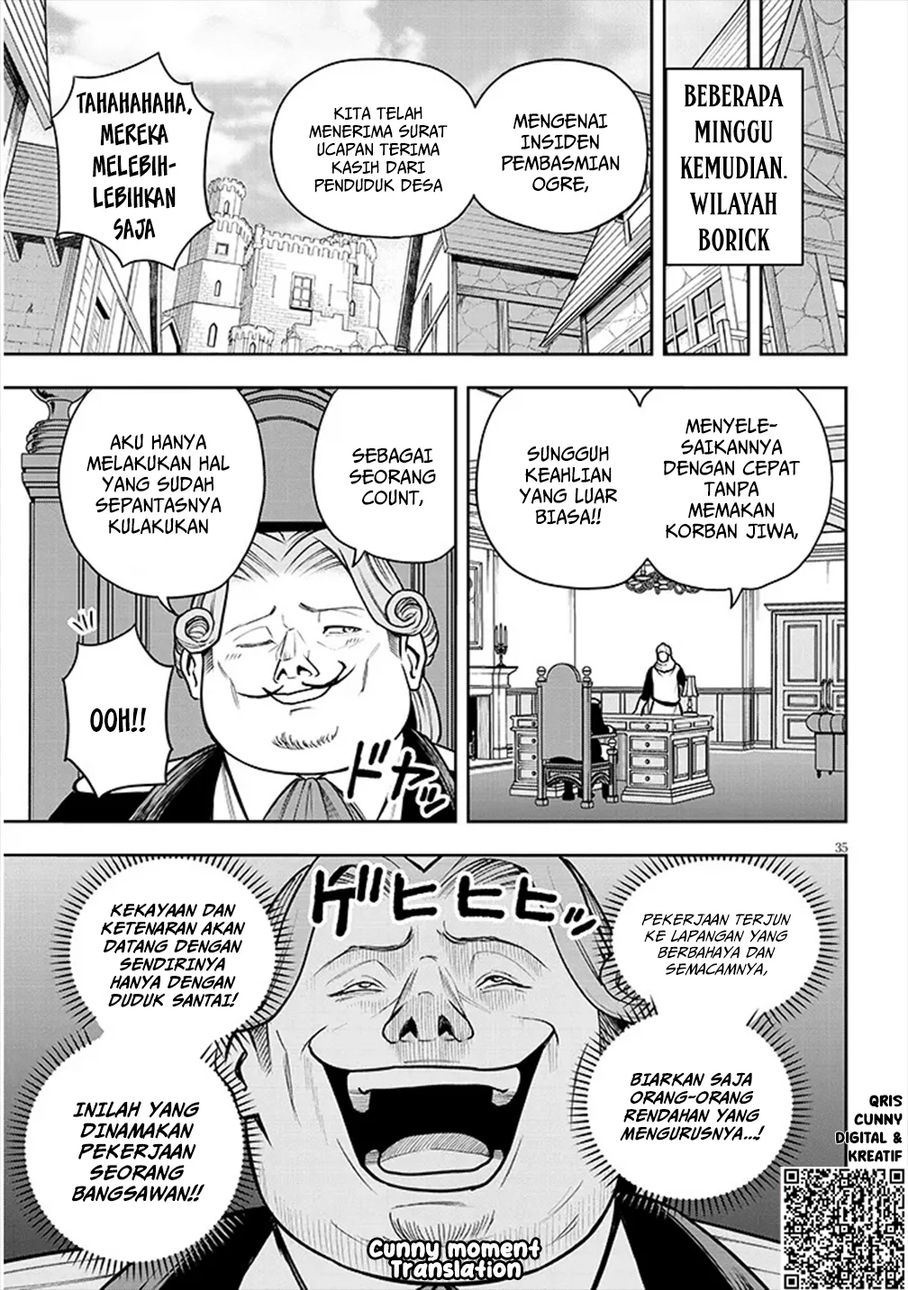 Eiyuu Onna Kishi ni Yuunou to Bareta Ore no Bijin Harem Kishidan: Gaikaku Hikume no Kijutsu Kishidan chapter 4 halaman 36
