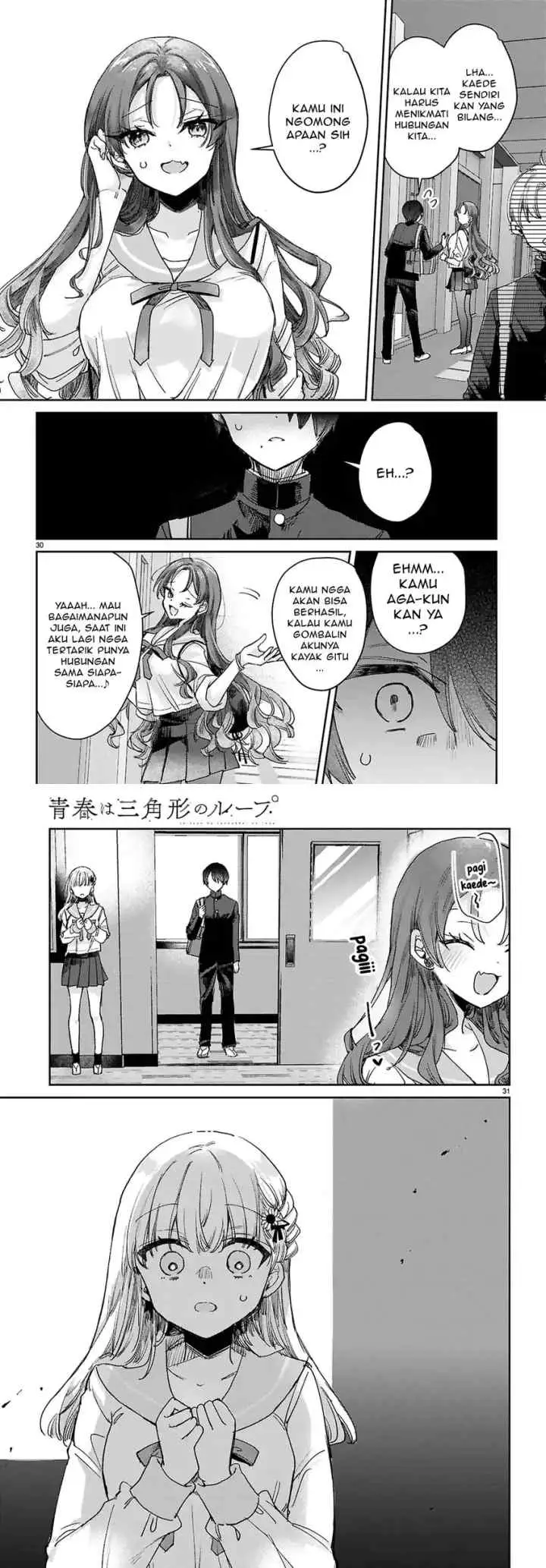 Seishun wa Sankakkei no Loop chapter 9 halaman 16