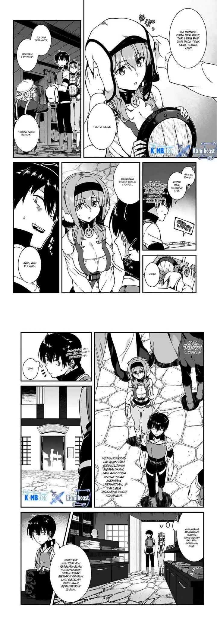 Isekai Meikyuu de Harem wo chapter 6.1 halaman 9