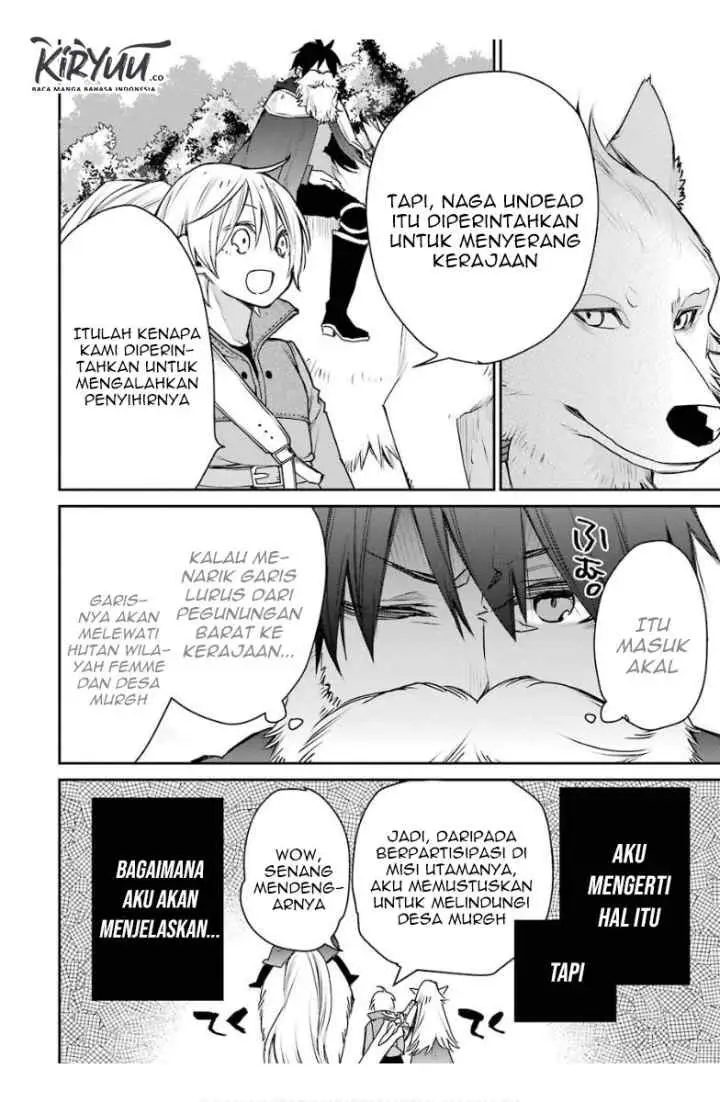 Saikyou no Madoshi. Hisa ni Ya wo Ukete Shimatta no de Inaka no Eihei ni Naru chapter 14.1 halaman 10