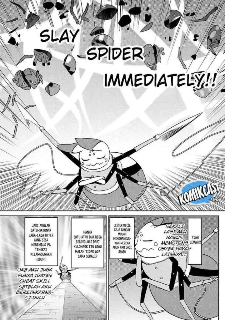 Kumo Desu ga Nani ka? Daily Life of the Four Spider Sisters chapter 43.1 halaman 8
