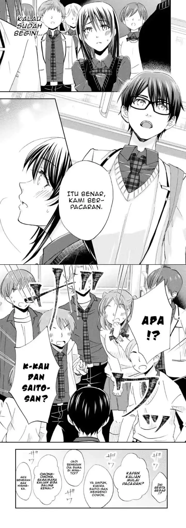 Ore wa Shiranai Uchi ni Gakkou Ichi no Bishoujo wo Kudoite Itarashii chapter 42 halaman 6