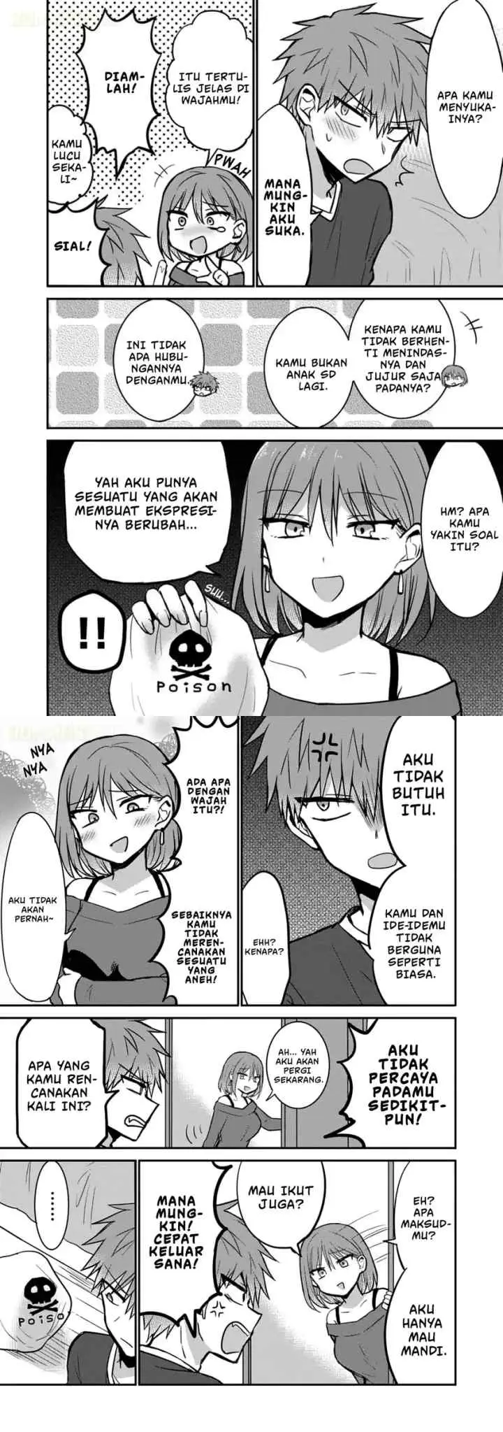 Kao ni denai Kashiwada-san to Kao ni deru Ota-kun chapter 75.5 halaman 8