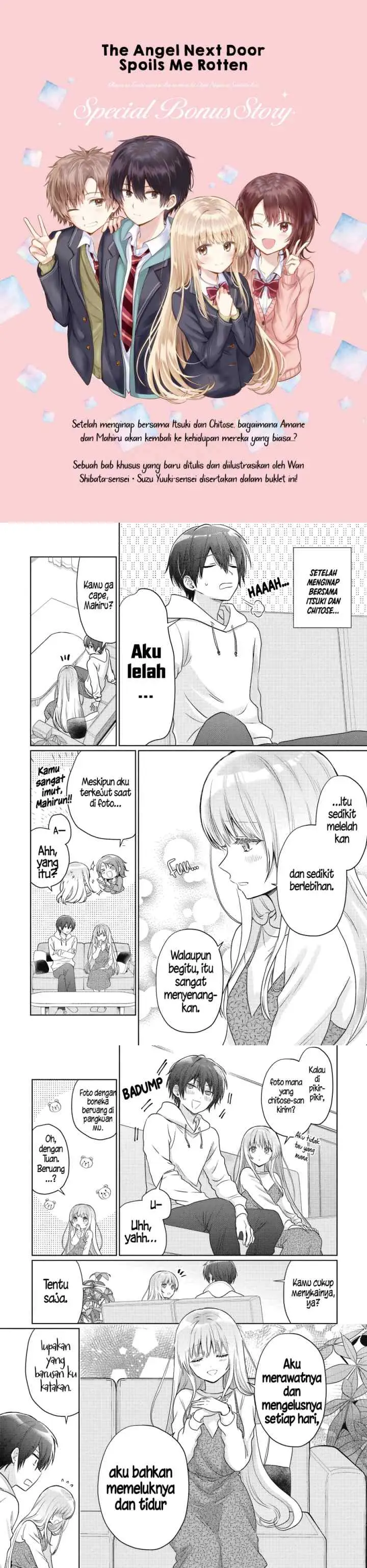 Otonari no Tenshi-sama ni Itsunomanika Dame Ningen ni Sareteita Ken chapter 21.5 halaman 12