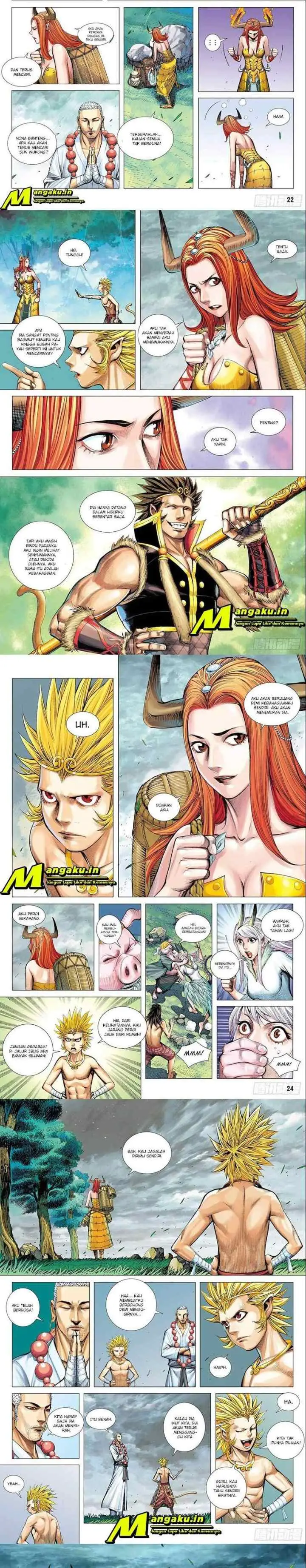 Journey to the West chapter 110.5 halaman 4