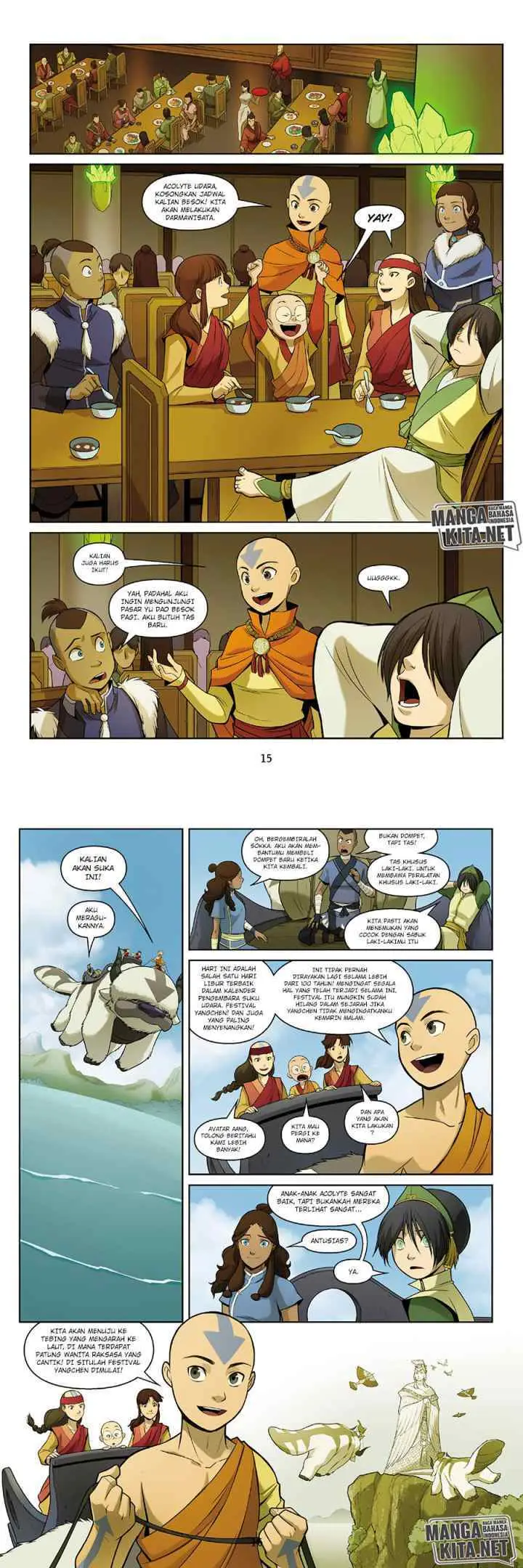Avatar: The Last Airbender - The Rift chapter 1.1 halaman 9