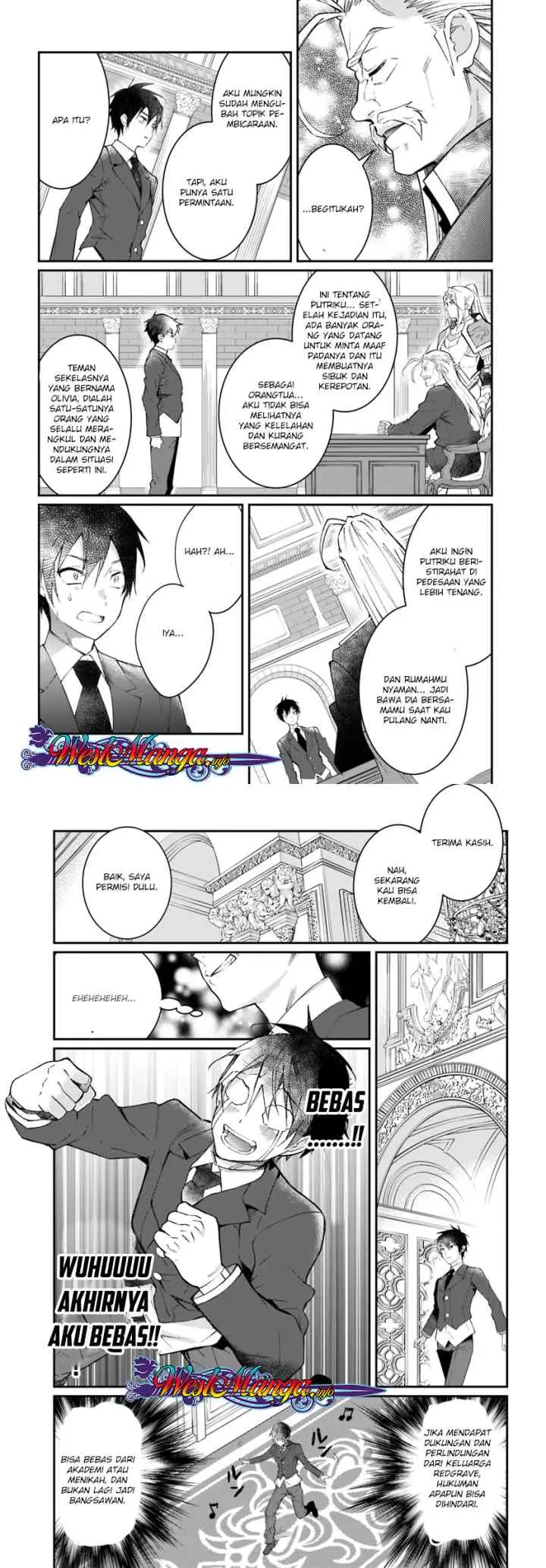 Otome Game Sekai wa Mob ni Kibishii Sekai Desu chapter 12.1 halaman 12