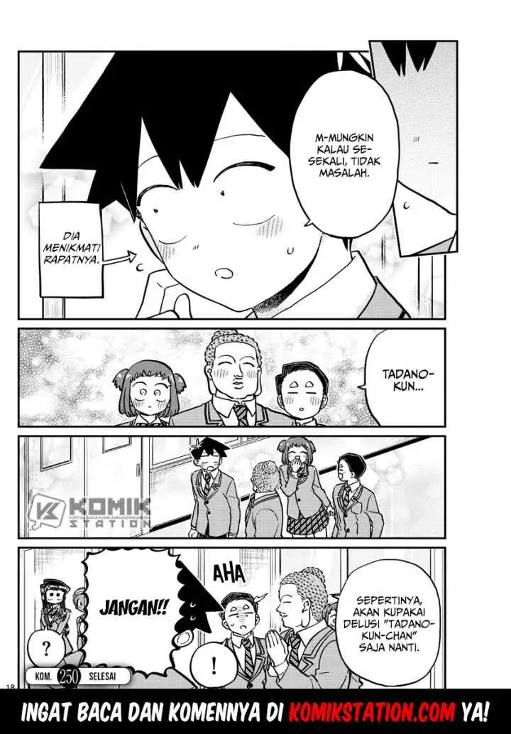 Komi-san wa Komyushou Desu chapter 250 halaman 20