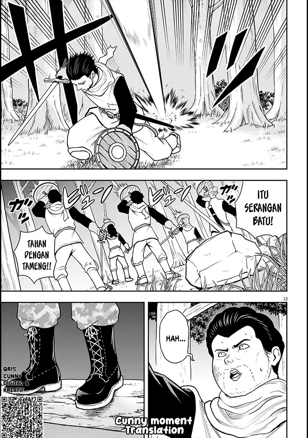 Eiyuu Onna Kishi ni Yuunou to Bareta Ore no Bijin Harem Kishidan: Gaikaku Hikume no Kijutsu Kishidan chapter 5 halaman 18