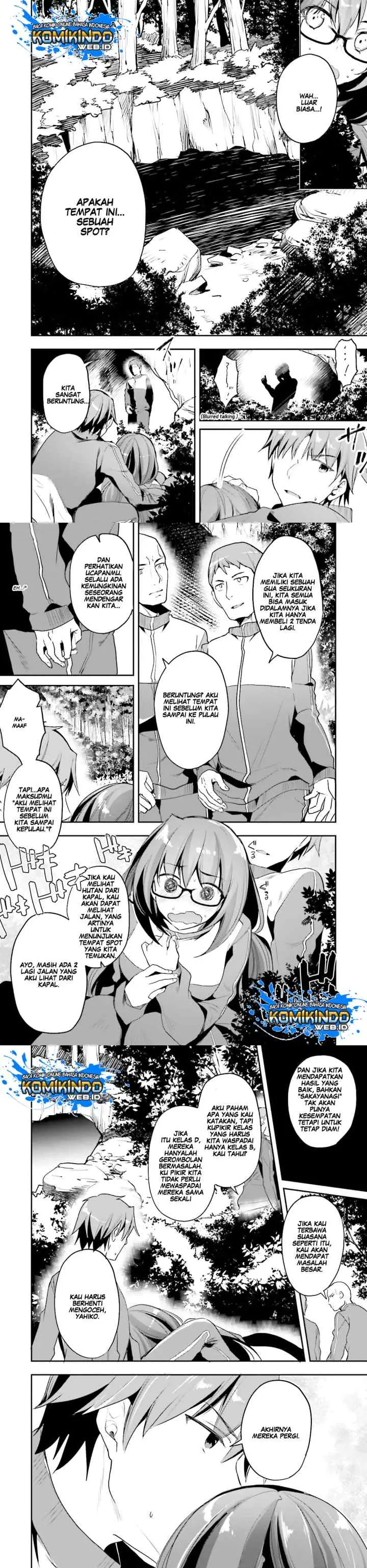 Youkoso Jitsuryoku Shijou Shugi no Kyoushitsu e chapter 17 halaman 11