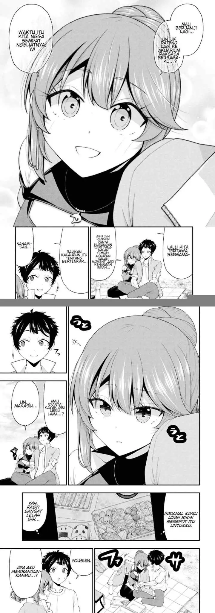 Inkya no Boku ni Batsu Game ni Kokuhaku Shitekita Hazu no Gyaru ga, Doumitemo Boku ni Betahore Desu chapter 24 halaman 9