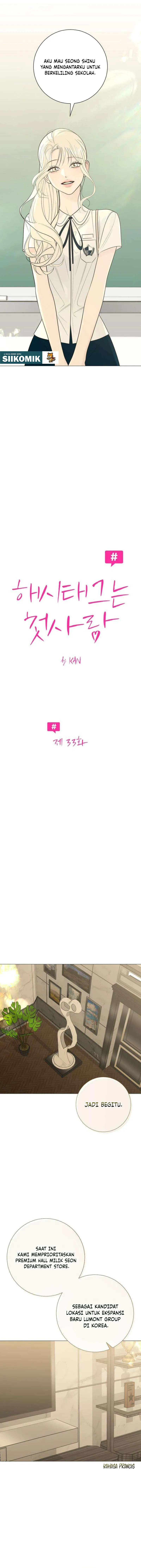The Hashtag Is First Love chapter 33 halaman 4