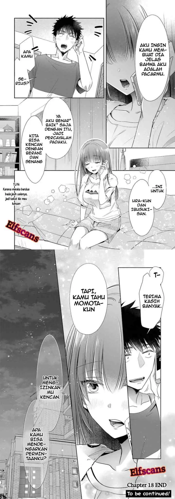 Choppiri Toshiue Demo Kanojo Ni Shite Kuremasu Ka? chapter 18 halaman 17