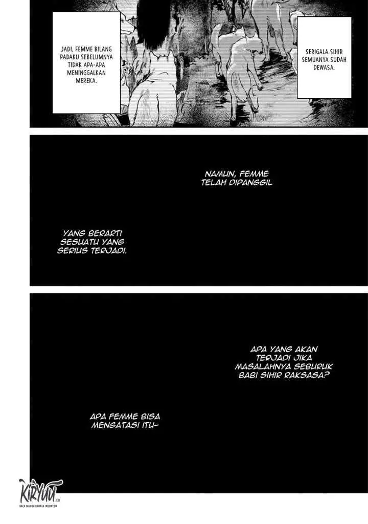 Saikyou no Madoshi. Hisa ni Ya wo Ukete Shimatta no de Inaka no Eihei ni Naru chapter 11.2 halaman 5