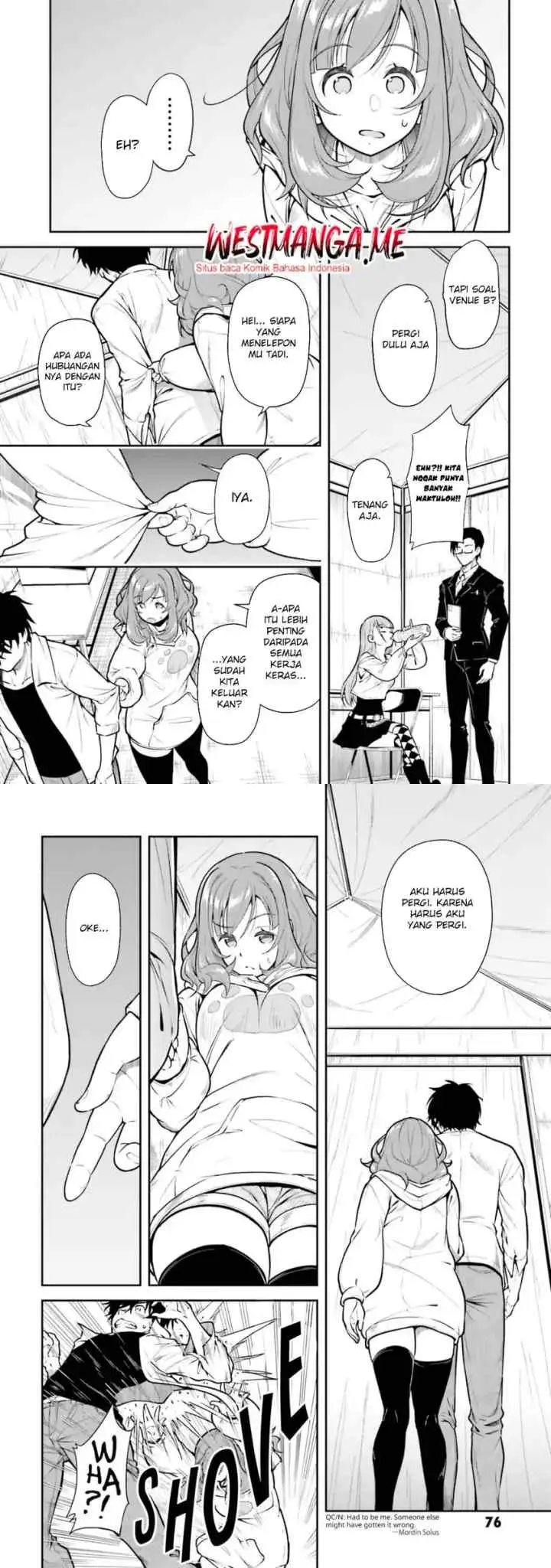 Kokuminteki Idol ni natta Osananajimi ga, Boro Apartment ni Sunderu Ore no Tonari ni Hikkoshite Kita Ken chapter 13 halaman 4