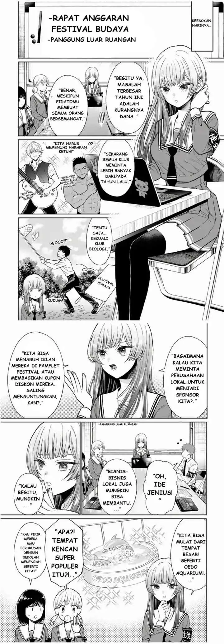Seibutsubu no Tanabe-kun chapter 1 halaman 8