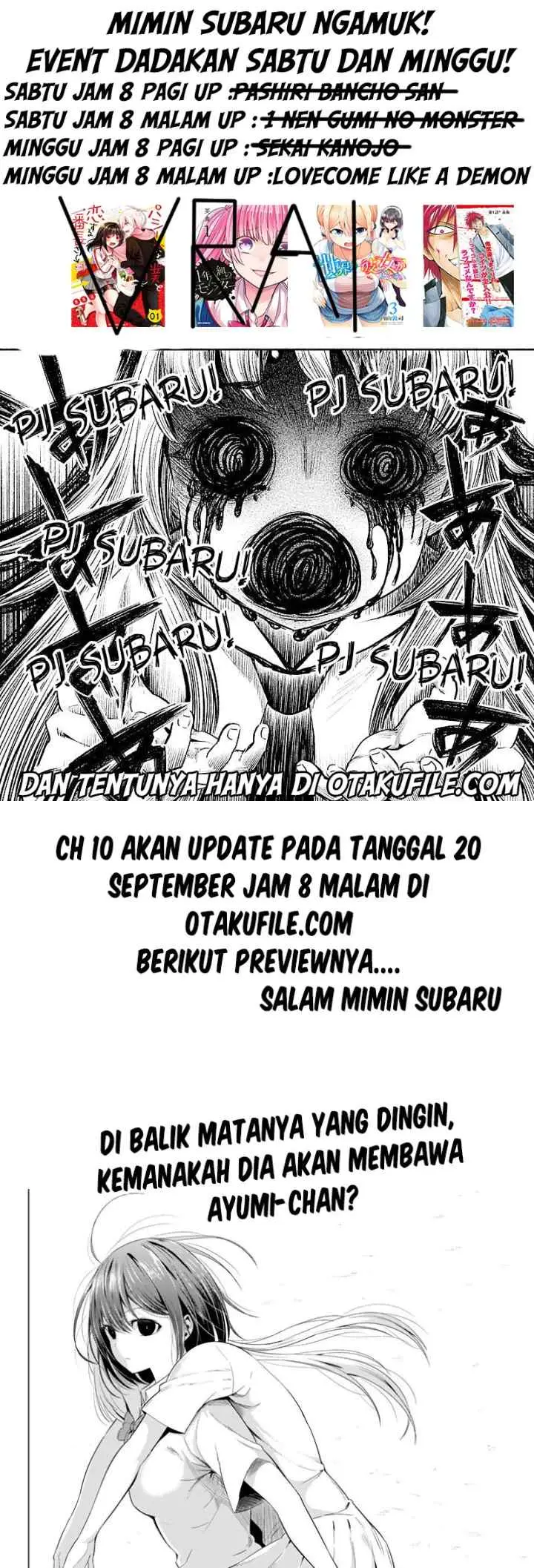 Sekai ka Kanojo ka Erabenai chapter 9 halaman 19