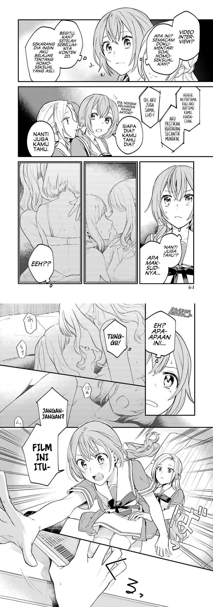 Onna Doushi to ka Arienai deshou to Iiharu Onna no ko wo, Hyakunichi kan de Tetteiteki ni Otosu Yuri no Ohanashi chapter 2 halaman 17