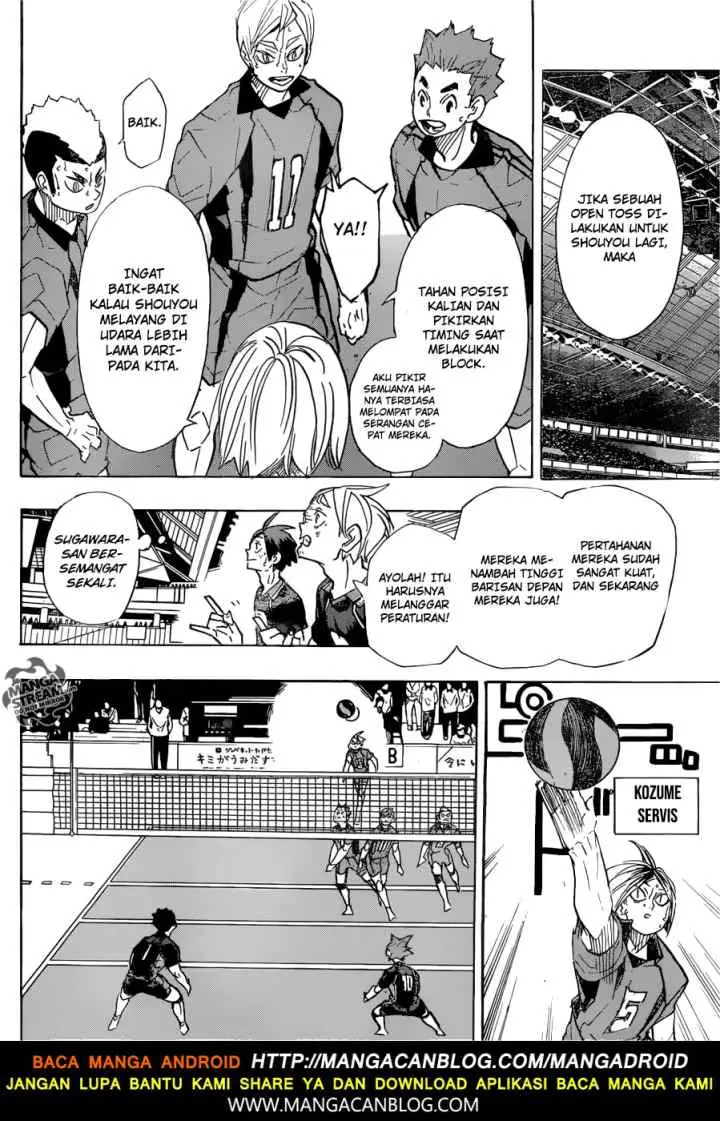 Haikyuu!! chapter 316 halaman 4