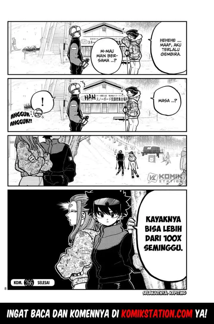 Komi-san wa Komyushou Desu chapter 266 halaman 8