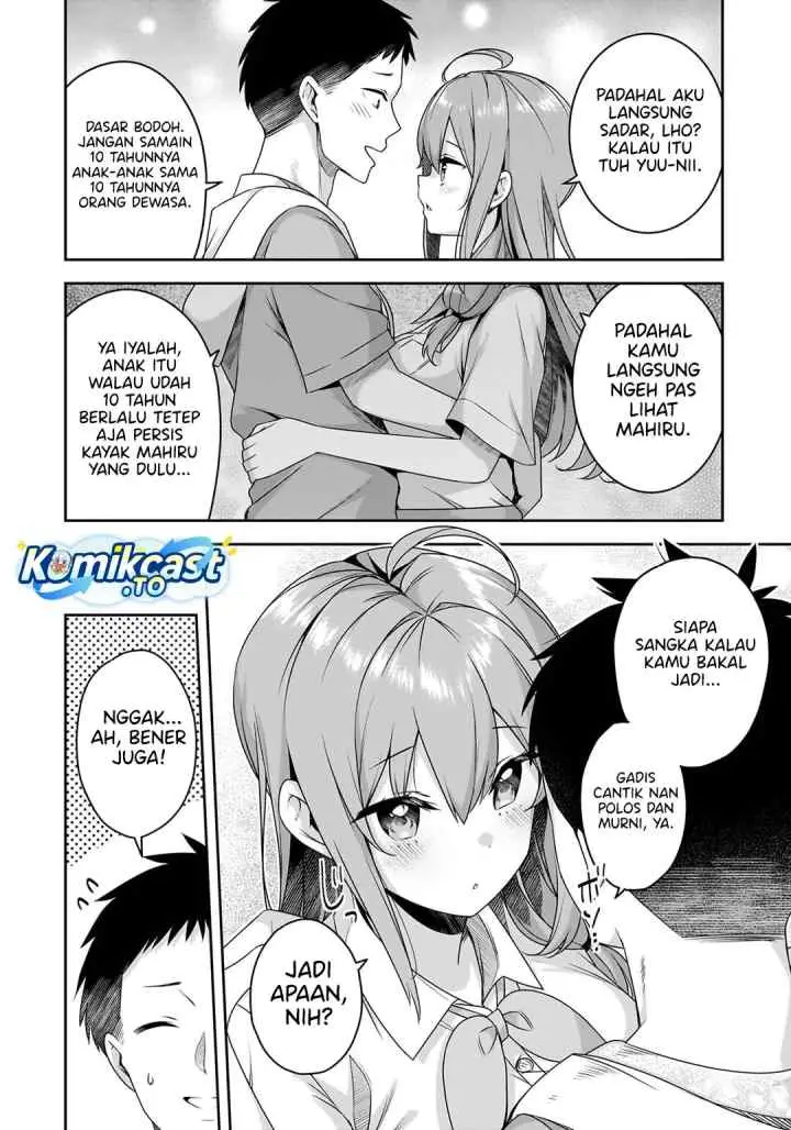 10-Nen Buri ni Saikai shita Kusogaki wa Seijun Bishoujo JK ni Seichou shiteita chapter 18.2 halaman 4