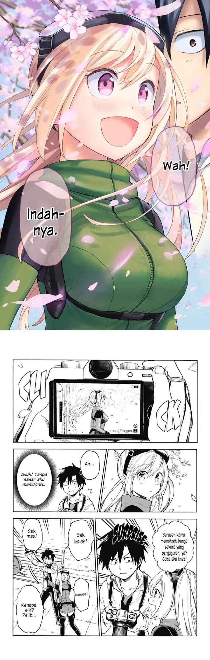 Saguri-chan Tankentai chapter 1 halaman 18