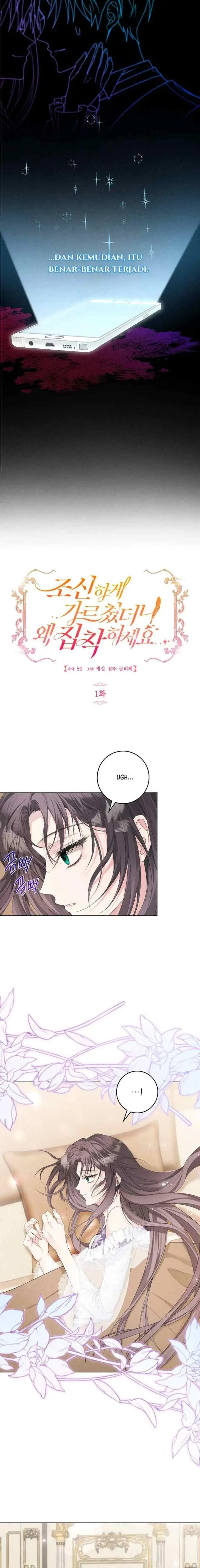 I Taught You Carefully, so Why Are You Obsessed? chapter 1 halaman 8