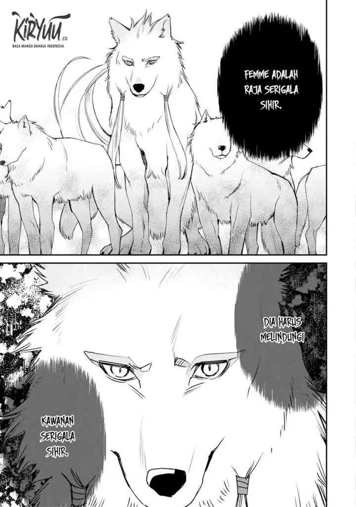Saikyou no Madoshi. Hisa ni Ya wo Ukete Shimatta no de Inaka no Eihei ni Naru chapter 12.1 halaman 13