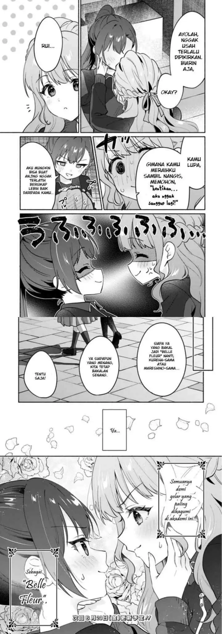 A Yuri Story About Breaking a Pretty Girl Who Keeps Insisting -I Won't Lose- Into Submission chapter 1 halaman 11
