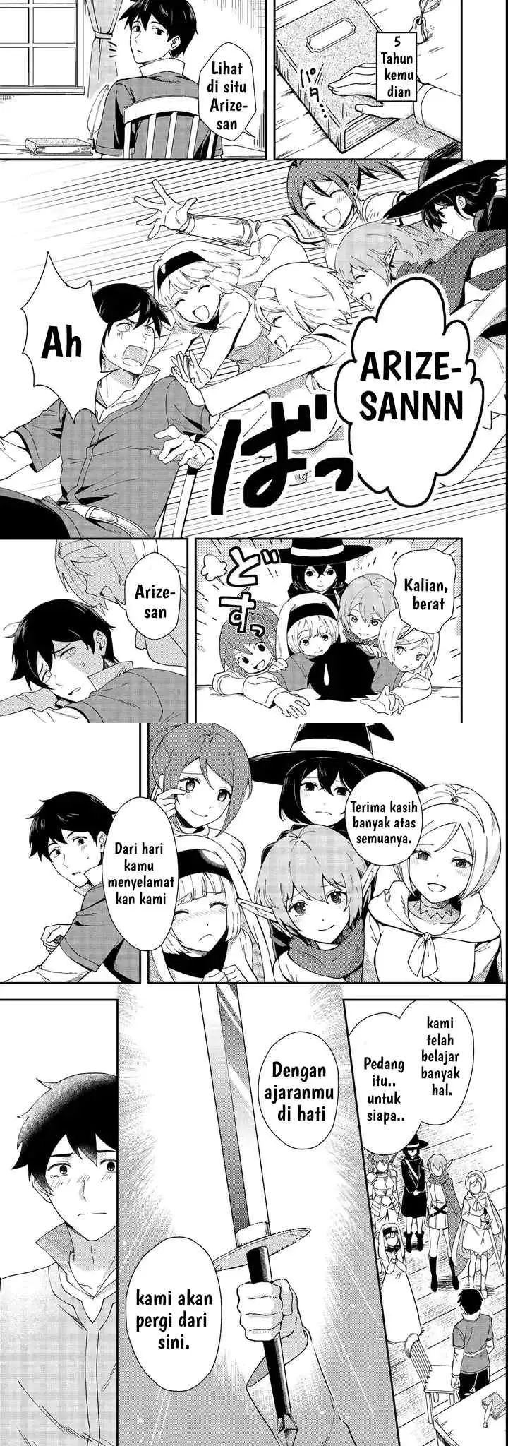 Hirotta Dorei-tachi ga Tabi datte Haya Juunen, Naze ka Ore ga Densetsu ni Natteita chapter 1 halaman 6