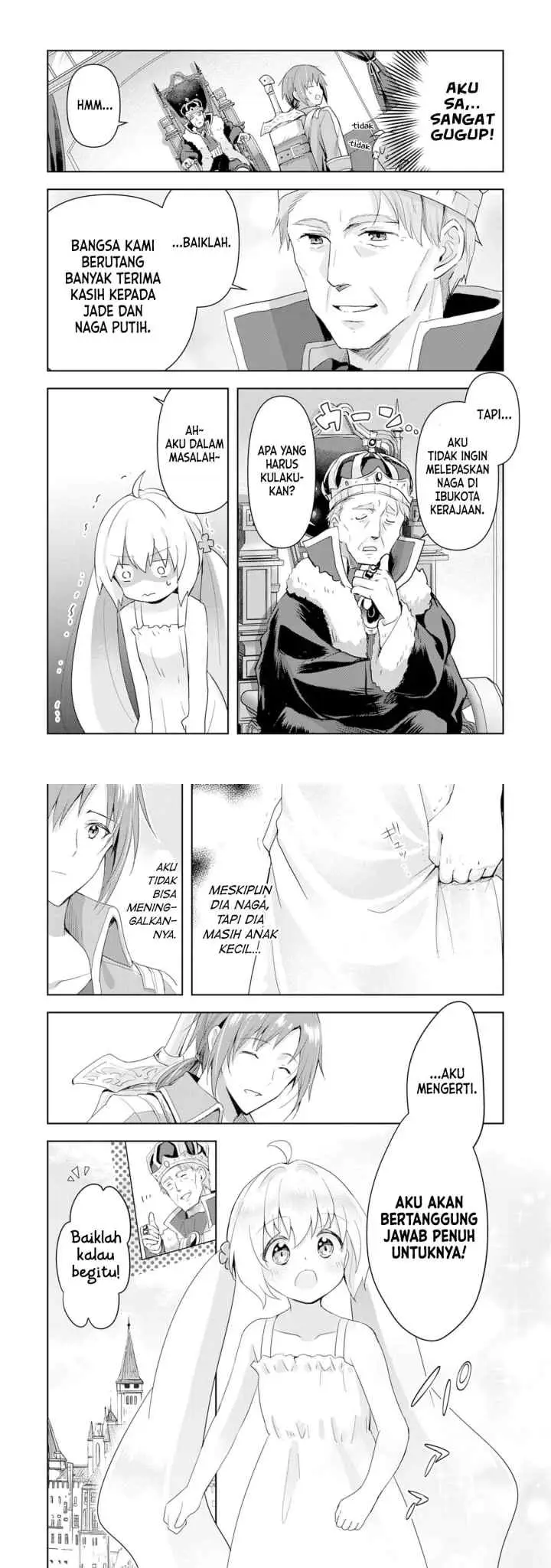 Uketsukejo ni Kokuhaku Shitakute Girudo ni Kayoitsumetara Eiyu ni Natteta chapter 2 halaman 10