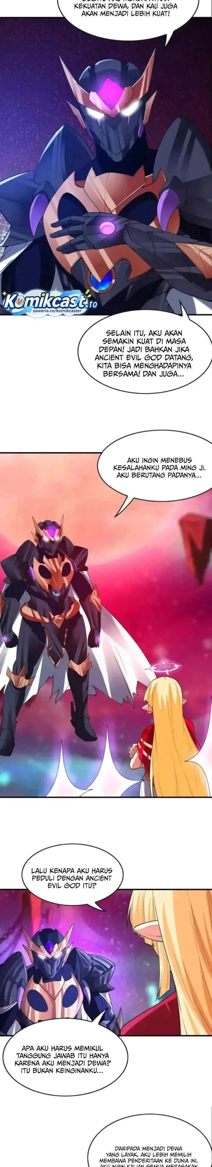 My Harem Is Entirely Female Demon Villains chapter 127 halaman 9