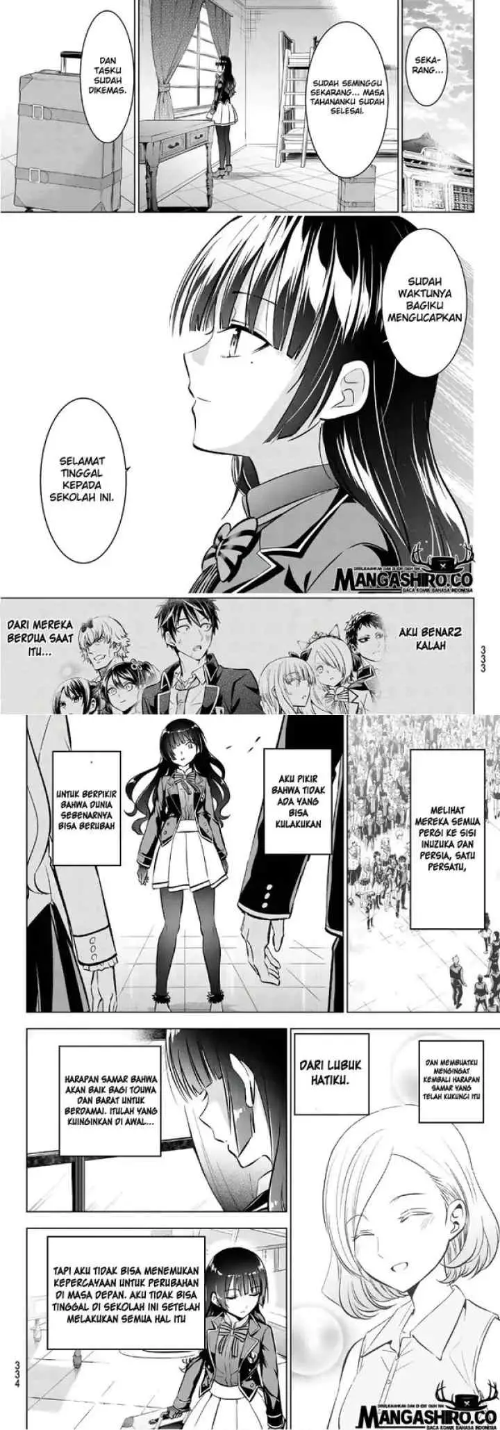 Kishuku Gakkou no Juliet chapter 90 halaman 6